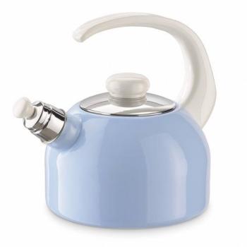 Riess Flöten-Wasserkessel blau, Bunt/Pastell Classic